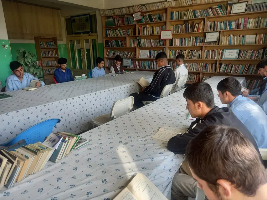 The school library